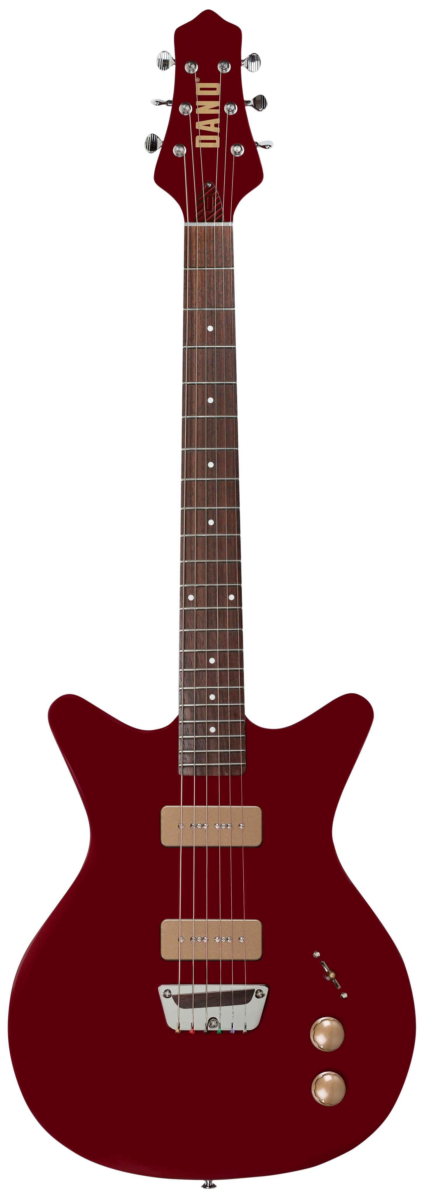 Danelectro Dan O. Mano Electric Guitar in Maroon - Andertons Music Co.